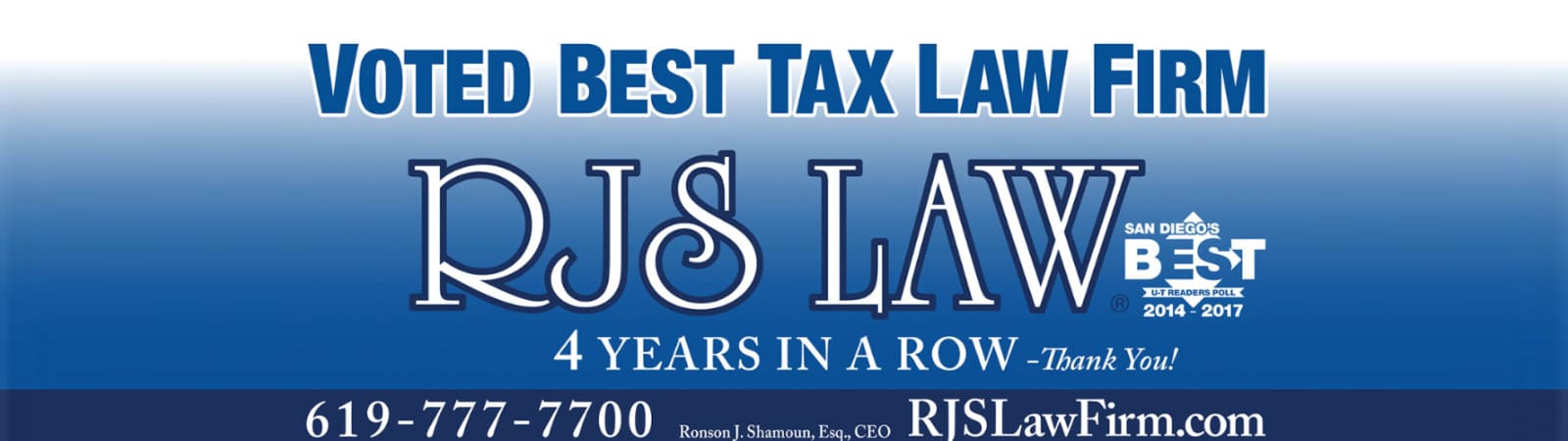 Rjs Law San Diego Tax Attorney And Lawyer Cpa 5827