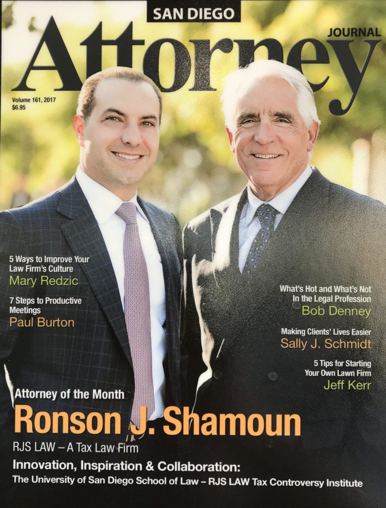 San Diego Attorney - Ronson J. Shamoun 