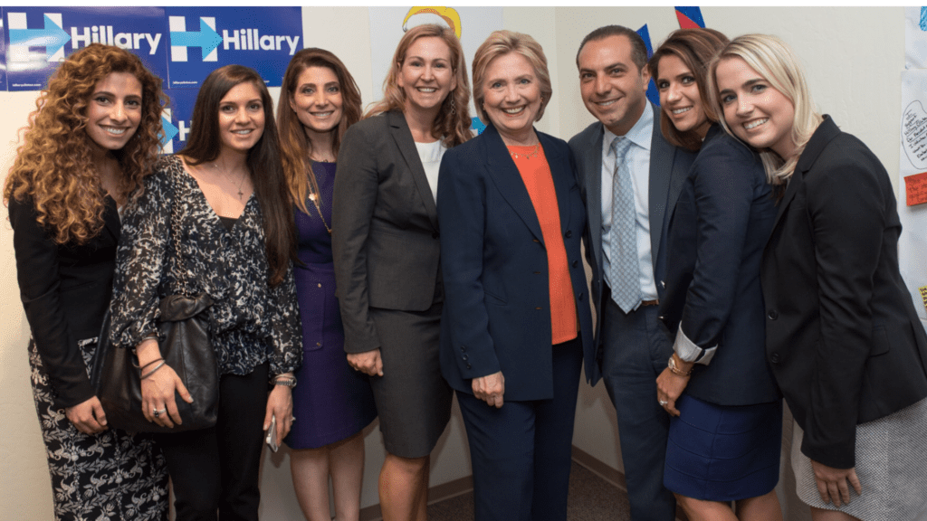 Ronson J. Shamoun & RJS LAW Team with Hilary Clinton