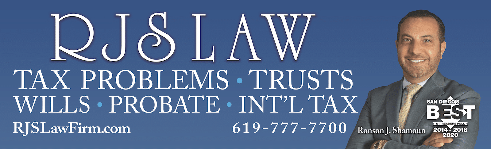 Voted San Diego's Best Tax Law Firm