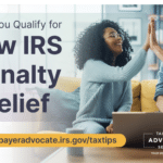 Alivio de multas del IRS