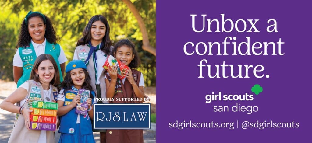 RJS LAW dona vallas publicitarias a las Girl Scouts de San Diego
